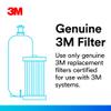 Filtrete Replacement Filter 3US-AF01 Standard Under Sink Quick Change Water Filtration, White view 3