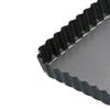 MasterClass KCMCHB55 31 x 21 cm Loose Bottomed Tart Tin with PFOA Non Stick, Robust 1 mm Thick Carbon Steel, 12 x 8.5 Inch Fluted Rectangular Quiche Pan, Black view 2