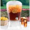 Creativeware 3-Gallon Beverage Dispenser- Poly Prop Beverage Dispenser, Clear view 2