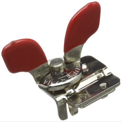 Nogent Super Kim Safety Can Opener, Made in France, Leaves No Sharp Edges, Red