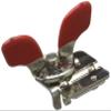 Nogent Super Kim Safety Can Opener, Made in France, Leaves No Sharp Edges, Red view 1