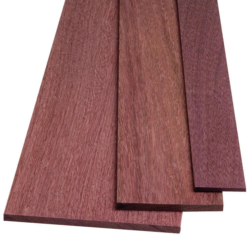 Purpleheart by the Piece, 1/8" x 5" x 24"