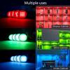 BASON LIGHTING RGB Under Cabinet Lighting, Wireless Remote Control, 16-Color Plug in Puck Lights, Dimmable LED Cabinet Light Kit for Kitchen, Bookshelf, Counter, 4 Pack view 3