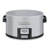 Cuisinart PSC-350 3-1/2-Quart Programmable Slow Cooker, Silver, 9-1/2 in H x 9.1 in W x 12.67 in L view 2