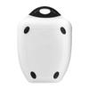 Dexas Chop & Scoop Cutting Board, 9.5 by 13 inches, White with Black Handle view 4