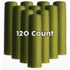 PVC Heat Shrink Capsules With Tear Tabs For Wine Bottles - 120 Count (Metallic Lime Green) view 1