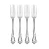 Oneida True Rose Dinner Forks, silver set of 4 view 1