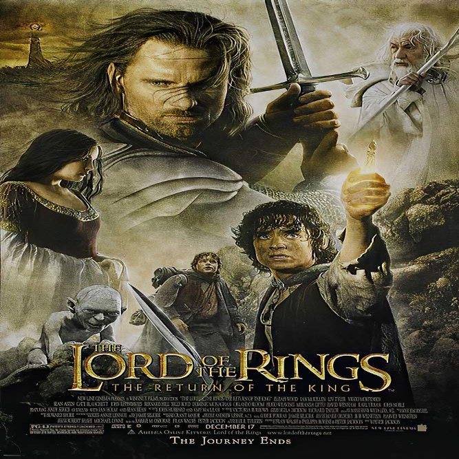 The Lord of The Rings - The Return of The King - Movie Poster - Regular Style (Size 27" x 39")