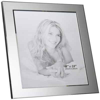 Heim Concept 63348 Elegance Jolene Photo Frame, 8" x 10", Silver