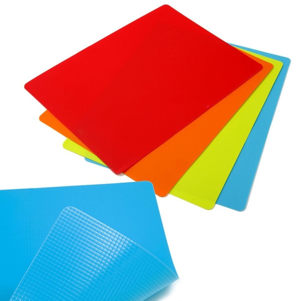Norpro Flexible Gripping Cutting Mats, Set of 4