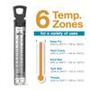 Polder Candy Thermometer, Stainless Steel Cooking Thermometer with Pot Clip, for Jam, Syrup, Jelly, Yogurt, and Deep Fry, 12" view 2
