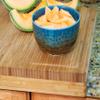 Bamboo Over The Edge of Counter Cutting Board view 3