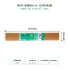 Con-Tact Brand Multi-Purpose Cork Shelf Liner, 18" x 4', Brown, Pack of 6 view 2
