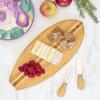 Totally Bamboo Lil' Surfer Surfboard Shaped Bamboo Serving and Cutting Board, 14-1/2" x 6 view 4