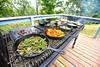 Lodge Seasoned Cast Iron 3 Skillet Bundle. 12 Inches and 10.25 Inches with 8 Inch Set of 3 Cast Iron Frying Pans view 3