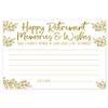 m&h invites Retirement Memories and Wishes Cards (50 Count) - Retirement Party Activity view 1