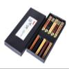 Heim Concept 5- Pairs Natural Wood Chopsticks Reusable Chinese Korean Japanese Chopsticks Set Bamboo Chop Stick view 2