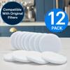 Essential Values 12-Pack Toddy Filter Replacement, Coffee Filters - Reusable Coffee Filters - Replacement Coffee Filter for Toddy Cold Brew System | Round Coffee Filter - Toddy Cold Brew System Filter view 3