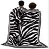 Pure Country Weavers Zebra Skin Blanket - Wildlife Gift Tapestry Throw Woven from Cotton - Made in The USA (72x54) view 3