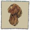 Pure Country Weavers Vizsla Lap Square Blanket by Robert May - Sporting Group - Gift for Dog Lovers - Tapestry Throw Woven from Cotton - Made in The USA (54x54) view 1
