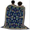 Pure Country Weavers Greyson's Floral Blanket - Garden Floral Gift Tapestry Throw Woven from Cotton - Made in The USA (72x54) view 3