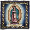 Our Lady Of Guadalupe - Nuestra Seora de Guadalupe - Catholic Mexicans Mexico - Religious Gift Tapestry Throw Woven from Cotton - Made in the USA (72x54) view 2