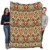 Pure Country Weavers William Morris Acanthus Spectrum Blanket - Arts & Crafts - Gift Tapestry Throw Woven from Cotton - Made in The USA (72x54) view 1
