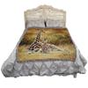 Pure Country Weavers Mother and Son Giraffe Blanket by Lucie Bilodeau - Gift Tapestry Throw Woven from Cotton - Made in The USA (72x54) view 2
