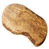 Naturally Med - Olive Wood Cutting Board/Cheese Board - 14 inch. Olive wood board for cheese, cutting, kitchen, charcuterie. Handcrafted, artisan product. view 1