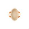Le Creuset Stoneware Mini Round Cocotte, 8 oz., Flame view 4