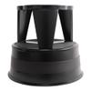 Cramer Kik Step Steel Step Stool - Two Step Stool, Holds 350 lbs (Black) view 1