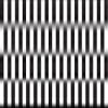 Creative Converting Black and White Check Crepe Paper Streamer, 30' view 1