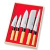 Japanese Kitchen Knife Set of 5 (Wooden Box Case) Mr. Takaaki Nakamura view 2