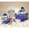 Rite Lite Chanukah Mini Menorah Set with Candles - Aluminum Hanukkah Menorah 4.25" view 2