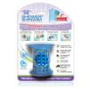 ShowerShroom the Revolutionary 2" Stand-Up Shower Stall Drain Protector Hair Catcher/Strainer, Blue view 1