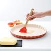 Le Creuset Stoneware Tart Dish, 1.5 qt. (9"), Cerise view 2