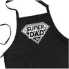 ApronMen, Super Dad - Funny Apron For Men - Adjustable Straps - One Size Fits All Grilling Apron With Pockets - Professionally Printed Gift For Dad - Cotton Kitchen BBQ Chef Apron view 2