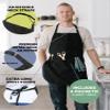 ApronMen, Super Dad - Funny Apron For Men - Adjustable Straps - One Size Fits All Grilling Apron With Pockets - Professionally Printed Gift For Dad - Cotton Kitchen BBQ Chef Apron view 4