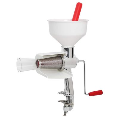 Johnny Apple Sauce Maker, Tomato Sauce Maker, Remove Skins & Seeds From Produce, Model 250 Clamp Based Food Strainer (Basic Strainer)