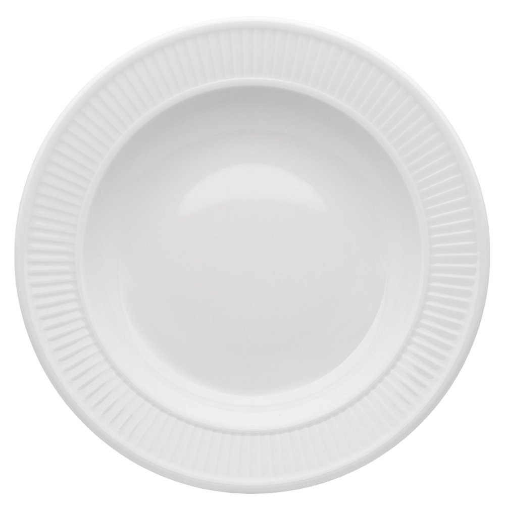 Pillivuyt Plisse 8-1/2-Inch Soup Plate