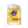 1 Liter HB "Hofbrauhaus Munchen" Dimpled Glass Beer Stein view 1