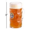 1 Liter HB "Hofbrauhaus Munchen" Dimpled Glass Beer Stein view 3