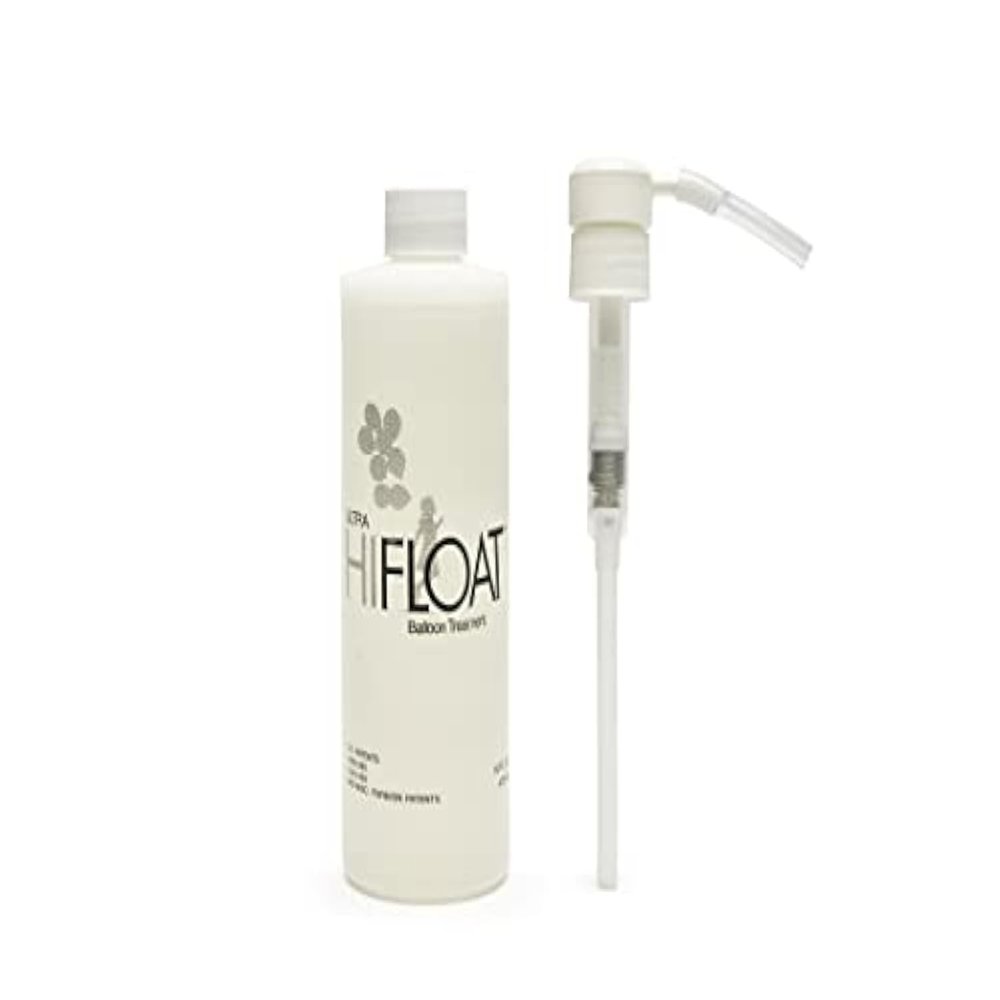 Hi-Float Company Ultra Hi-Float with Pump Balloon Treatment, 16 oz, Multicolor 