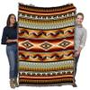 Pure Country Weavers Sandoval Earth Blanket - Southwest Native American Inspired - Gift Tapestry Throw Woven from Cotton - Made in The USA (72x54) view 1