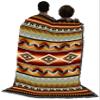 Pure Country Weavers Sandoval Earth Blanket - Southwest Native American Inspired - Gift Tapestry Throw Woven from Cotton - Made in The USA (72x54) view 3