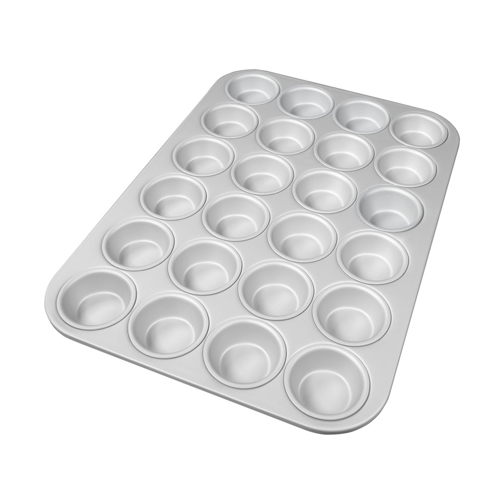 Fat Daddio's Anodized Aluminum Mini Muffin Pan, 11.2 x 15.8 Inch