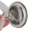 Super Z Outlet Silver Bell Place Card Holders for Table Numbers, Restaurant Menu, Weddings, Party Decoration (12 Pack) view 3