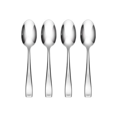 Oneida Moda Teaspoons, Set of 4,Silver