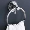 BOPai Drill Free Powerful Vacuum Suction Cup Towel Ring Shower Washcloth Hand Towel Round Holder view 2