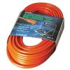 Southwire Extension Cord - Light Duty Outdoor Power Cable for Landscaping & Yard Tools - Flexible SJTW Vinyl Jacket with Molded Plug & Orange Finish - 100 Foot view 1
